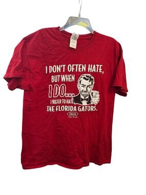 Smack Apparel I Don’t Often Hate Florida Gators Stay Victorious T Shirt Large